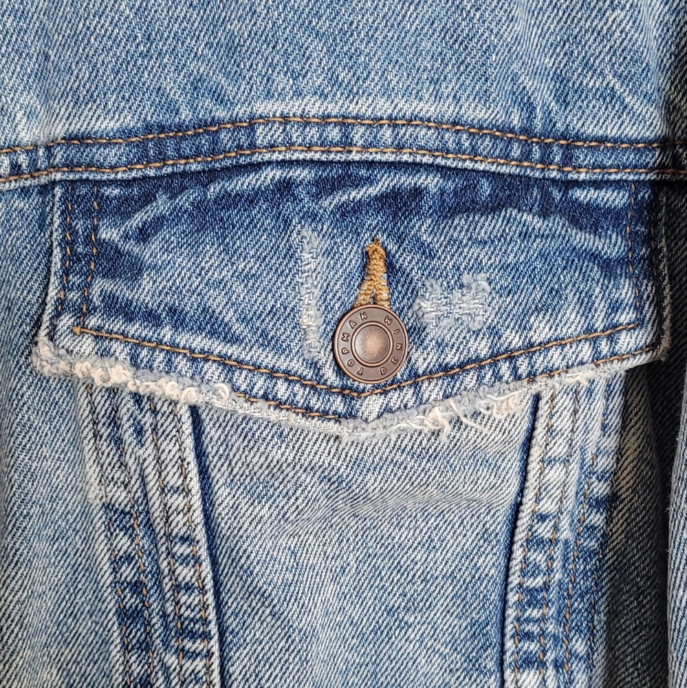 TOPMAN Oversized Denim Jacket - Picture 3 of 12